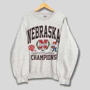 1994 Nebraska Huskers National Champs Football Sweatshirt University of Nebraska